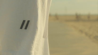 PILOT EPISODE // OVERSIZED TEE // WHITE